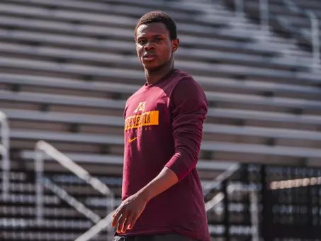 john caleb at practice in 2026