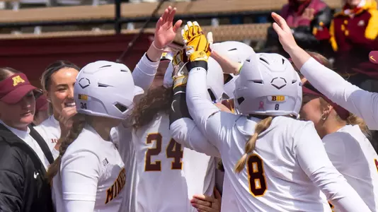 Cosgriff Home run celebration