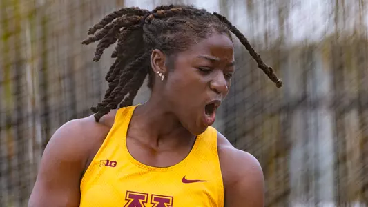 anthonett nabwe at the 2025 big ten outdoor championships