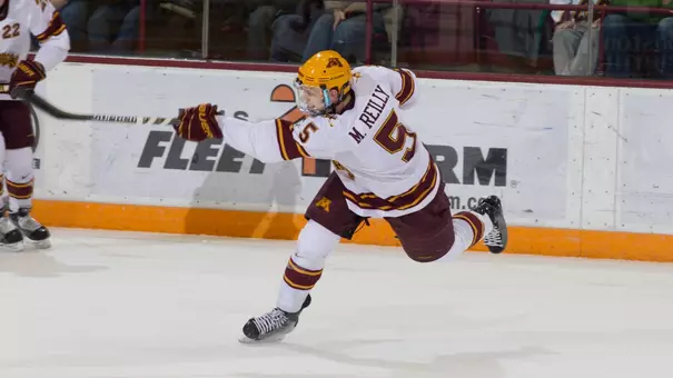 Mike Reilly Gophers slapshot