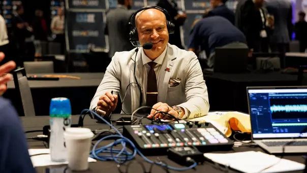 Coach Fleck, radio interview