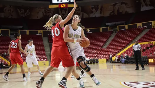 Bloetscher's Career Game not Enough, Mustangs Fall 86-83 Image