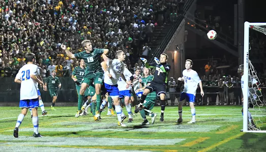 Mustang Men's Soccer Hits the Road in Pursuit of Big West Lead Image