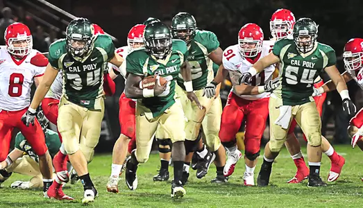Cal Poly Rallies to Beat South Dakota, Clinching Tie for Great West Title Image