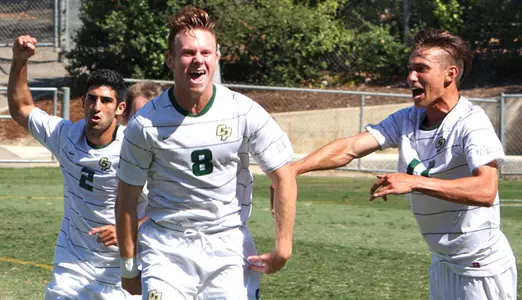 Pridham Strike Keeps Cal Poly Men's Soccer in Big West Tournament Hunt Image