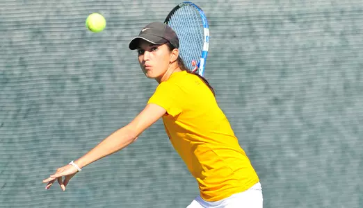 Mustang Women's Tennis Rallies to Edge UC Santa Barbara, 4-3 Image
