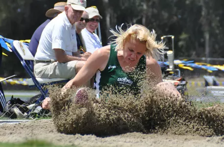 Sisler Wins Long Jump at Big West Championships Image