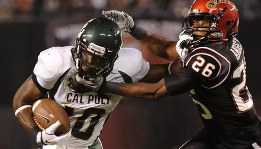 Williams, Zalud and Molino Lead Cal Poly to 24-22 Upset of Wyoming Image