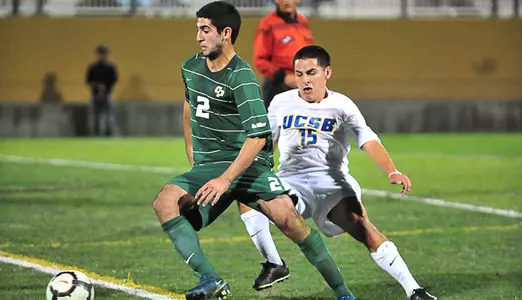 Mustang Men's Soccer Drops 1-0 Decision versus No. 12 UCLA Image