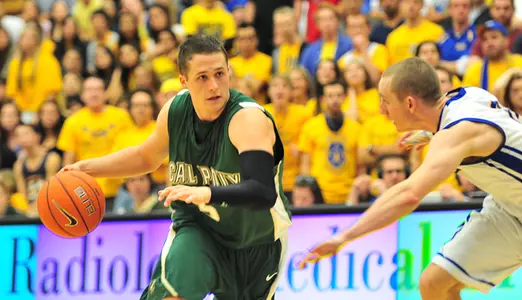 Cal Poly Men's Basketball Falls in Double Overtime at UC Santa Barbara Image