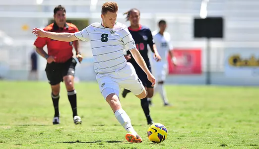 Cal Poly Men's Soccer, UC Davis Battle to 1-1 Draw Image