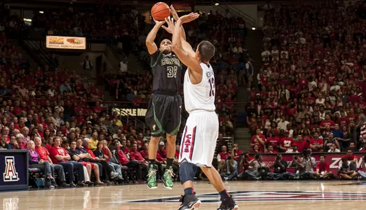 Cal Poly Outdistanced by No. 5 Arizona in Season Opener, 73-62 Image
