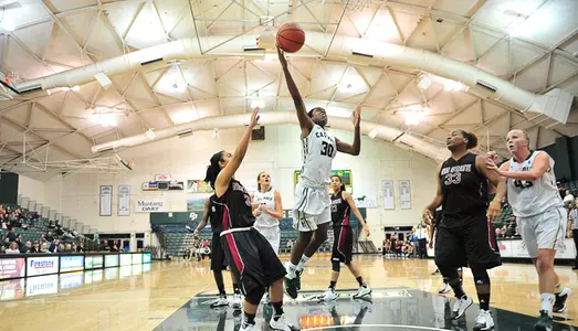 Women's Basketball Triumphant Over Bakersfield, 63-54 Image