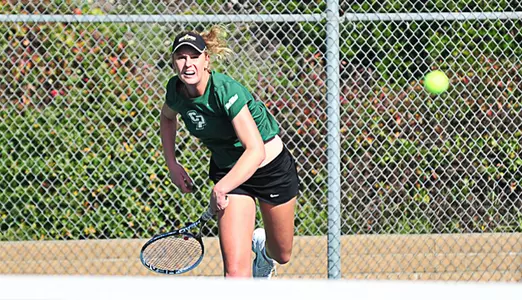 Mustang Women's Tennis Drops Shortened Decision at No. 40 Saint Mary's Image