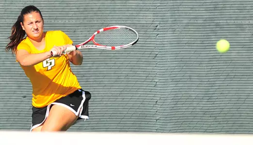 Mustang Women's Tennis Drops 2013 Home Opener to San Jose State Image