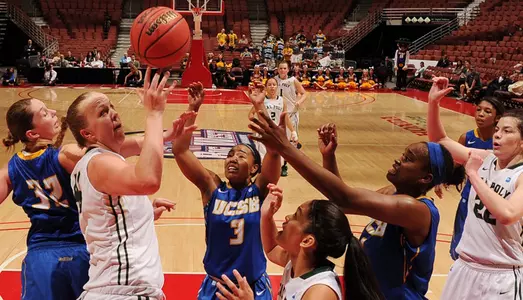 Cal Poly Advances to Championship Game with, 62-43, Win over UCSB Image