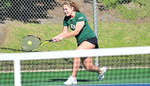 Mustang Women's Tennis Team Edged at No. 61 Fresno State, 4-3 Image