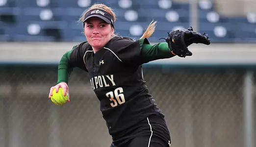 Cal Poly Softball Team Closes Blue-Green Series with 3-1 Triumph Image
