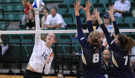 Cal Poly Volleyball Falls in Four Sets at UC Davis Image