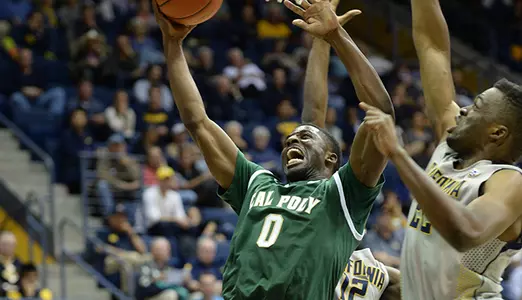 Second-Half Surge Sends Cal Poly Men's Basketball to Defeat at California Image