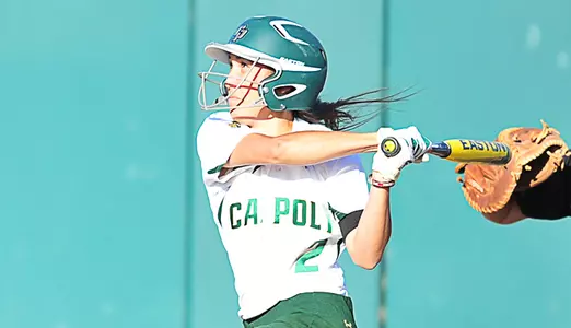 Cal Poly Softball Hammers Indiana to Close Kajikawa Classic Image