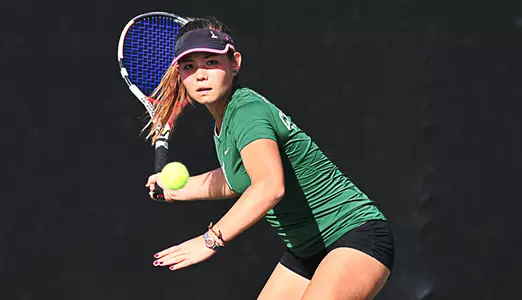 Cal Poly Women's Tennis Edges Pacific, 4-3 Image