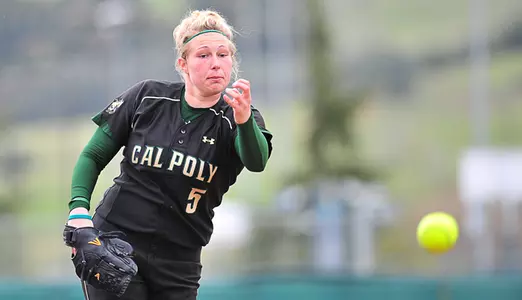 Wurst, Hyland and Tyler Shine as Cal Poly Softball Sweeps Hawai'i Image