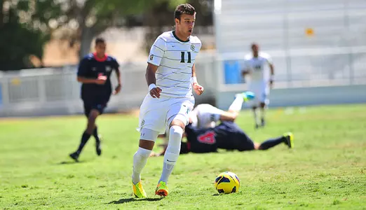 Cal Poly Men's Soccer Draws No. 7 California 1-1 in Exhibition Tuneup Image
