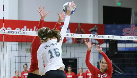Mustangs Fall at Blue-Green Rival UC Santa Barbara in Five Sets Image