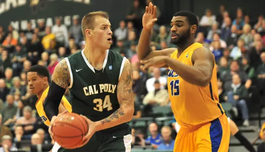 Cal Poly Men's Basketball Falls to UC Santa Barbara 50-45 Image