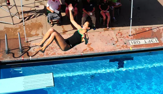 Pierce Places 17th in 1-Meter Finals for Cal Poly at Bruin Invitational Image