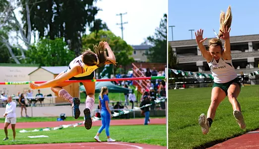 Bryan, Nielsen Are Top Collegiate Jumpers at UW Indoor Invitational Image