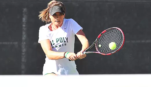 Cal Poly Women's Tennis Team Drops 5-2 Decision at Fresno State Image