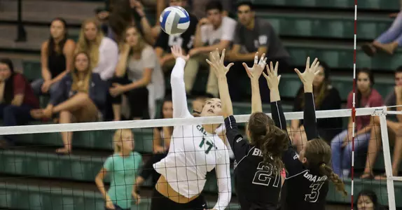 Cal Poly Wins Fourth Straight, Outlasts UC Santa Barbara in Four Sets Image