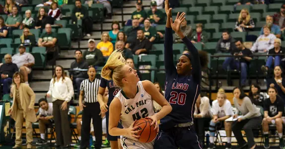 Balbierz, Gilbert Ignite Fourth Straight Win for Cal Poly, 70-58 Over LMU Image