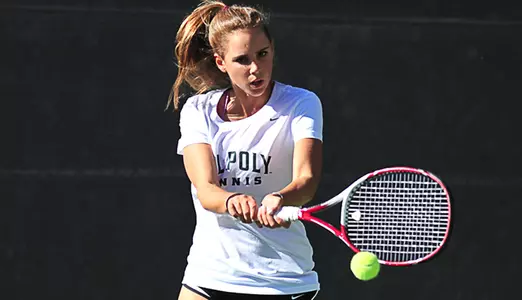 Cal Poly Outlasts Idaho, 4-3 on Scorching Afternoon at Mustang Courts Image