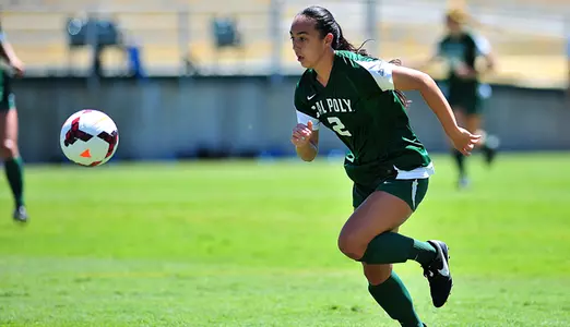 Green Side Edges White 2-1 in Cal Poly Soccer Intrasquad Scrimmage Image