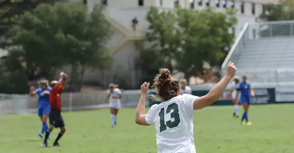 Krieghoff, Hansen Goals Lift Cal Poly to 2-1 Home Win Over San Jose State Image
