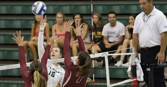 Cal Poly Sweeps Aztecs, Equals 2001 Season for Best Ten Match Start Image