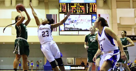 UC Riverside Holds Off Cal Poly Rally to Stay Unbeaten in Big West, 93-83 Image