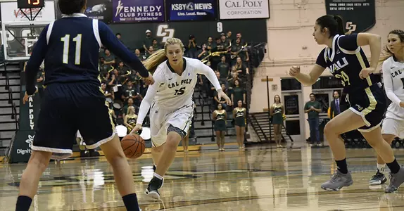 Cal Poly Women's Basketball Wins Home Opener Over Northern Arizona, 58-53 Image