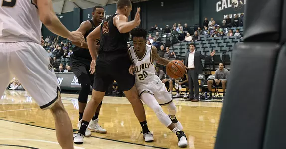 Cal Poly Men's Basketball Team Secures 68-64 Win at Northern Illinois Image