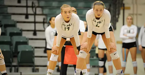 Mustang Volleyball Beats UC Davis in Five Image