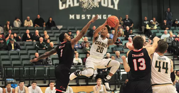 Cal Poly Evens Record at 4-4 With 59-47 Victory Over UTSA Image