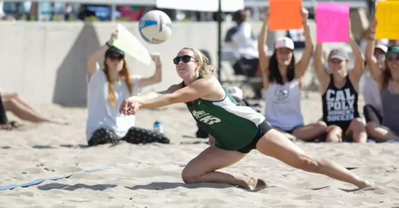 Cal Poly Beach Volleyball Has Win Streak Snapped on Friday Image