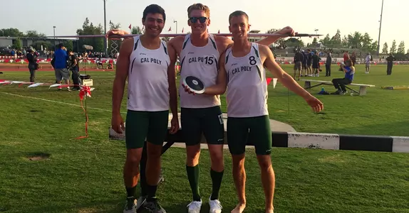 Bennett Finishes Second at California Invitational Decathlon for Cal Poly Image