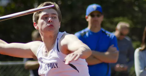 Ziebart's Javelin Win Leads Seven Top 3 Finishes for Cal Poly at UCLA Image