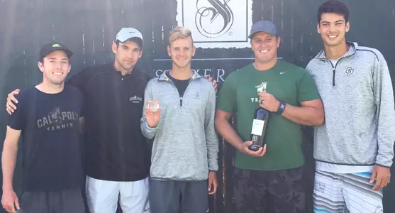 Cal Poly Men's Tennis Wins Team Title in Napa Image