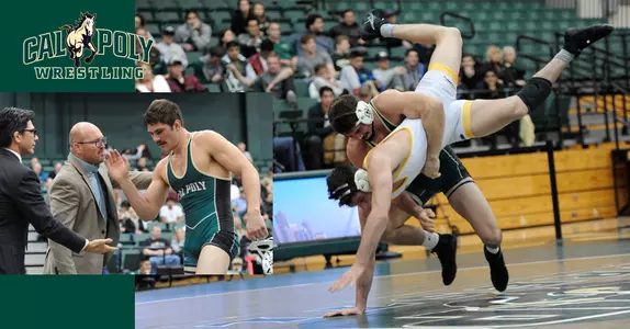 Wyoming Wins Nine of 10 Bouts for 32-3 Dual Meet Victory Over Cal Poly Image