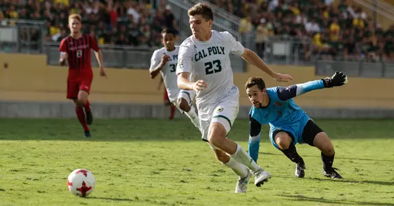 Cal Poly Topples Big West North Division Leader UC Davis in 92nd Minute Image